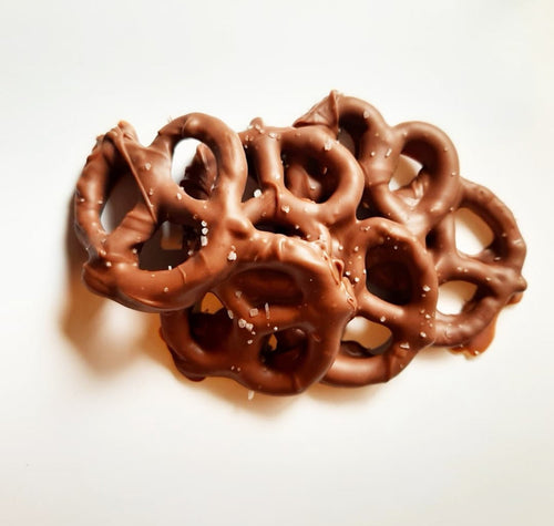 Chocolate Pretzel Cluster - Hot Shot Chocolate