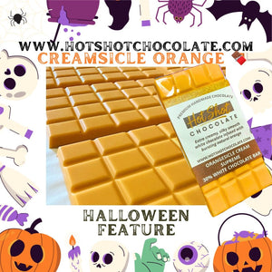 Creamsicle Orange Supreme Chocolate Bar (24pc) - Hot Shot Chocolate