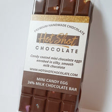 Load image into Gallery viewer, Micro Mini Candy Egg Chocolate Bar (24pc) - Hot Shot Chocolate
